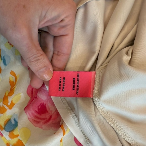 Betsey Johnson Pink Flutter Sleeve Midi Dress - Picture 8 of 8